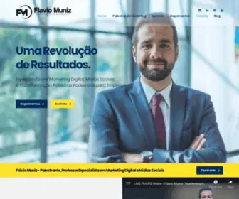 Flaviomuniz.com.br(Palestras Marketing Digital) Screenshot