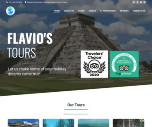 Flaviostours.com(Flavio's Tours) Screenshot