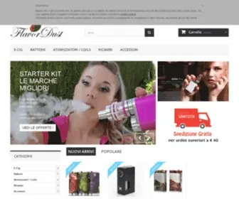 Flavordust.it(Lo Shop Online dello Svapo) Screenshot