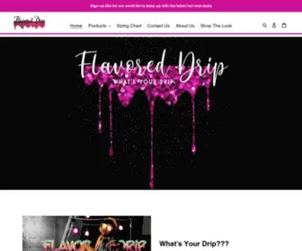 Flavoreddrip.com(Flavored) Screenshot