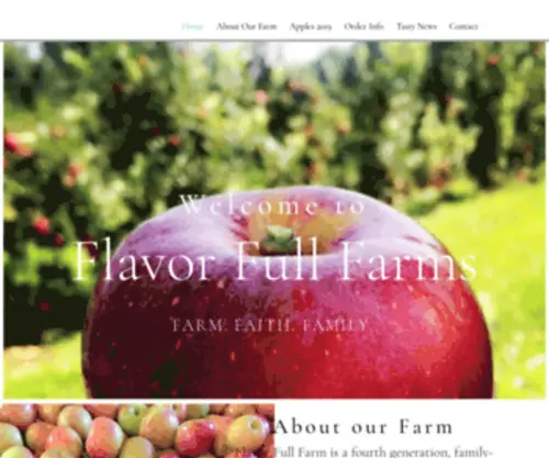 Flavorfullfarmsnc.com(HOME) Screenshot