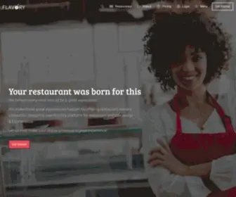 Flavoryapp.com(Flavoryapp) Screenshot