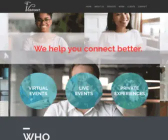 Flavour.events(Flavour Events develops custom event content and) Screenshot