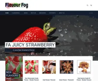 Flavourfog.com(Flavour Fog) Screenshot