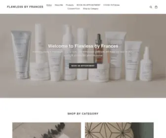 Flawlessbyfrances.com(Flawless by Frances) Screenshot