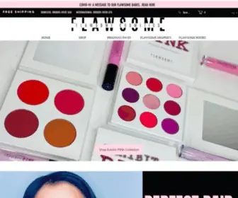 Flawsomecosmetics.com(FLAWSOME COSMETICS) Screenshot