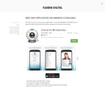 Flaxbin.com(Mobile Development) Screenshot