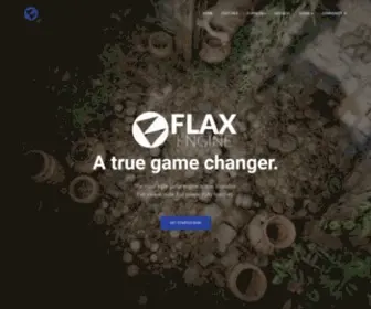 Flaxengine.com(Flax Engine) Screenshot