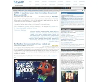 Flayrah.com(Furry food for thought) Screenshot