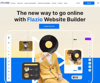 Flazio.com(Creare un sito web) Screenshot