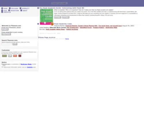 Flazoom.com(Flash Usability and More) Screenshot