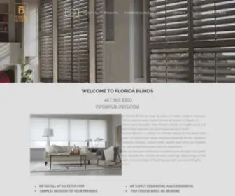 FLblinds.com(Florida Blinds) Screenshot