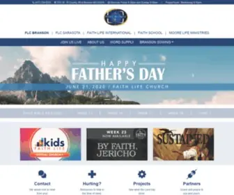 FLCbranson.org(Faith Life Church) Screenshot