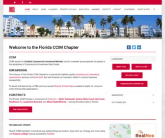 FLccim.com(Florida CCIM Chapter) Screenshot