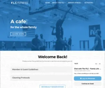 FLcfit.com(FLC Fitness Center) Screenshot