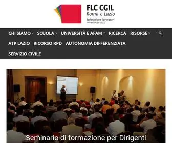 FLcgilromaelazio.it(FLC CGIL ROMA E LAZIO) Screenshot