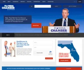 FLchamber.com(Securing Florida's Future) Screenshot