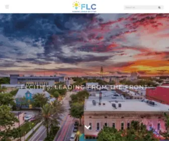 Flcities.com(The Florida League of Cities (FLC) has been the voice of municipal government) Screenshot