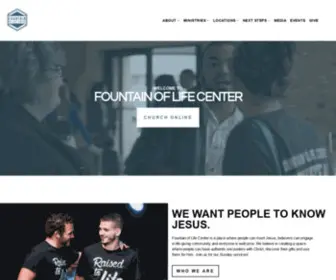 FLCNJ.org(Fountain of Life Center) Screenshot