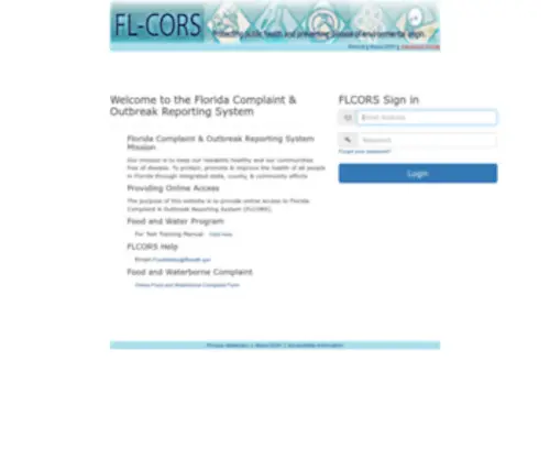 Flcors.com(Flcors) Screenshot