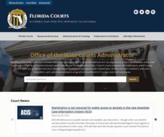 Flcourts.org(Florida Courts) Screenshot