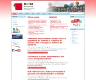 FLCPN.it(Sindacato FLC CGIL Pordenone) Screenshot