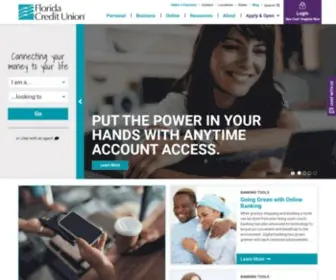 Flcu.org(Florida Credit Union) Screenshot