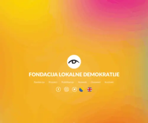 FLD.ba(Fondacija lokalne demokratije) Screenshot