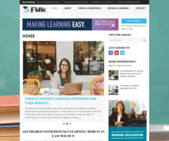 FLDLC.org(Florida Distance Learning Consortium) Screenshot