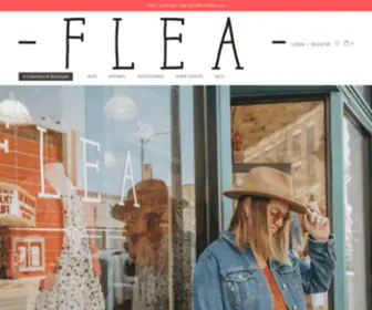 Fleaboutiques.com(Flea Boutiques) Screenshot