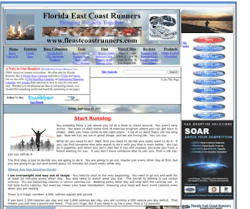 Fleastcoastrunners.com(Florida East Coast Runners) Screenshot