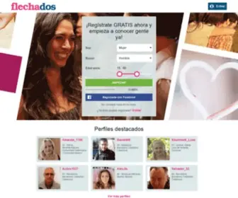 Flechados.es(Buscar y encontrar pareja con Flechados: la mejor web de contactos para conocer gente afín a ti) Screenshot
