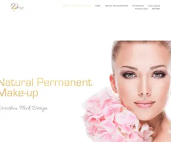 Fleckdesign.com(Permanent Make up) Screenshot