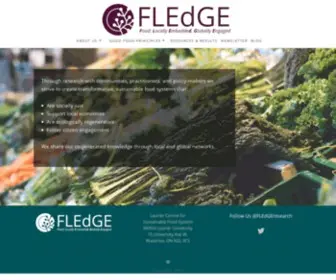 Fledgeresearch.ca(Locally Embedded) Screenshot