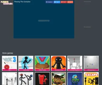 Fleeingthecomplex.co(Fleeing the complex) Screenshot