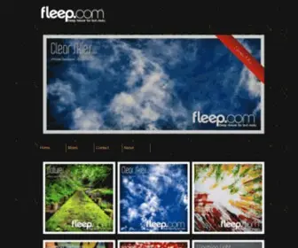 Fleep.com(Deep House for lost souls) Screenshot