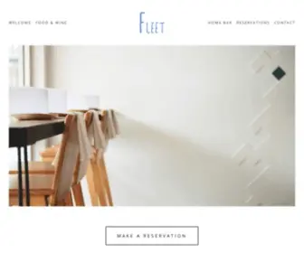 Fleet-Restaurant.com.au(Fleet) Screenshot