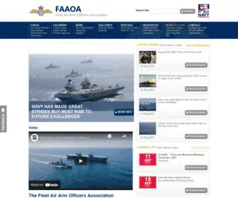 Fleetairarmoa.org(The Fleet Air Arm Officers' Association (FAAOA)) Screenshot