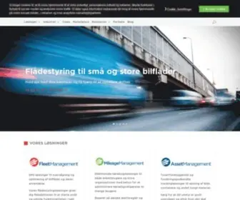 Fleetcomplete.dk(Flådestyring &amp; Elektronisk Kørebog) Screenshot