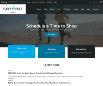 Fleetfeetchicago.com(Fleet Feet Chicago) Screenshot