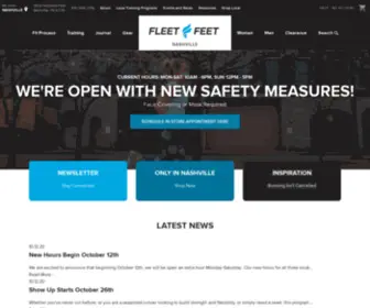 Fleetfeetnashville.com(Fleet Feet Nashville) Screenshot