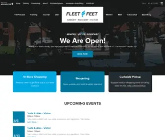 Fleetfeetrochester.com(Footwear Rochester) Screenshot