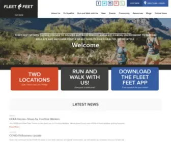 Fleetfeettucson.com(Fleet Feet Tucson) Screenshot