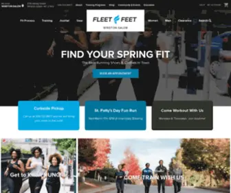 Fleetfeetwinston-Salem.com(Fleet Feet Sports Winston) Screenshot