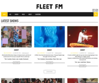 Fleetfm.co.nz(FLEET FM) Screenshot