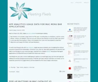 Fleetingpixels.com(Coding & Tech with David Caddy) Screenshot