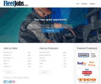 Fleetjobs.com(Fleet Management Jobs) Screenshot