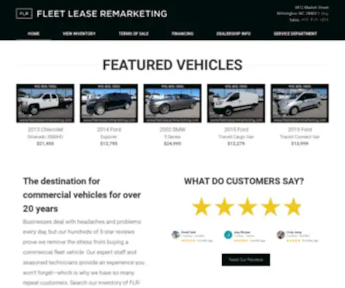 Fleetleaseremarketing.com(Fleetleaseremarketing) Screenshot