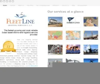 Fleetlineshipping.com(Fleet Line Shipping LLC) Screenshot