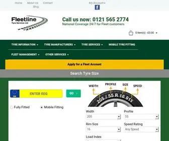 Fleetlinetyres.co.uk(Fleetlinetyres) Screenshot